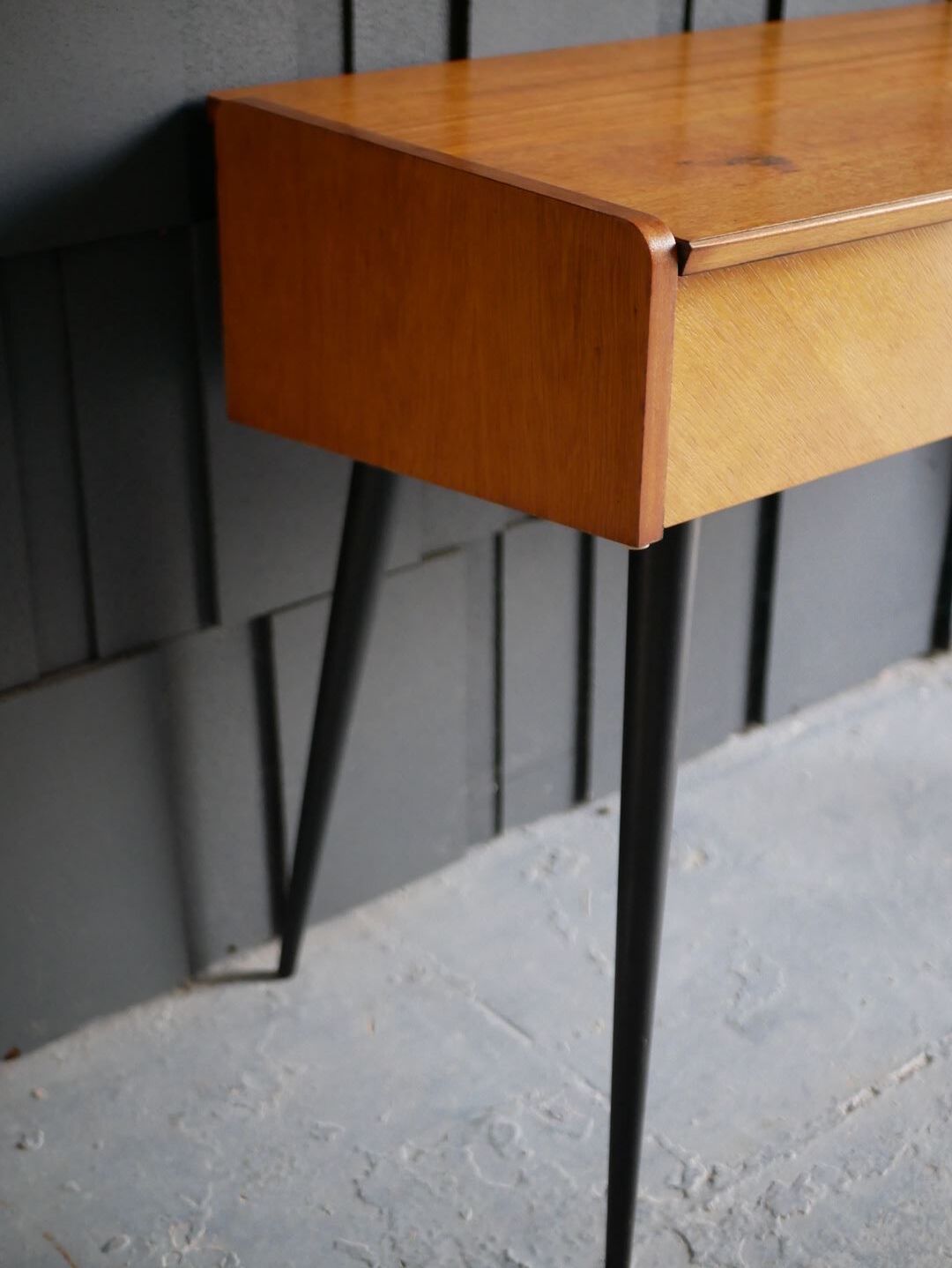 Vintage wooden console