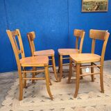 4 vintage luterma bistro chairs
