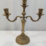 19th century bronze candlestick