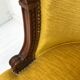 Fauteuil gondole  de style Louis XVI