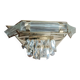 Vintage crystal wall sconce