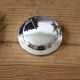 Vintage silver metal butter dish from the "Coquillor" brand