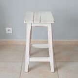 Vintage shabby stool 70s