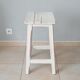 Tabouret vintage shabby années 70