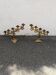Paire de chandeliers d'autel cinq branches