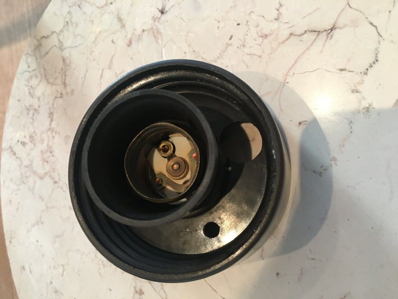 Vintage inclined wall lamp