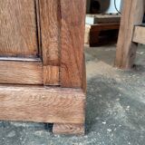 Restored antique library cabinet