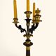 Large Pair of Gilded Bronze Chandeliers - Restoration Period (1815-1830)