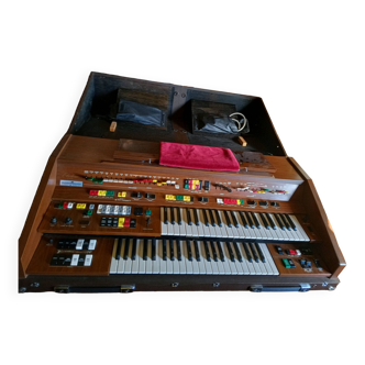 Orgue clavier Yamaha Electone C-605P portable, années 70-80