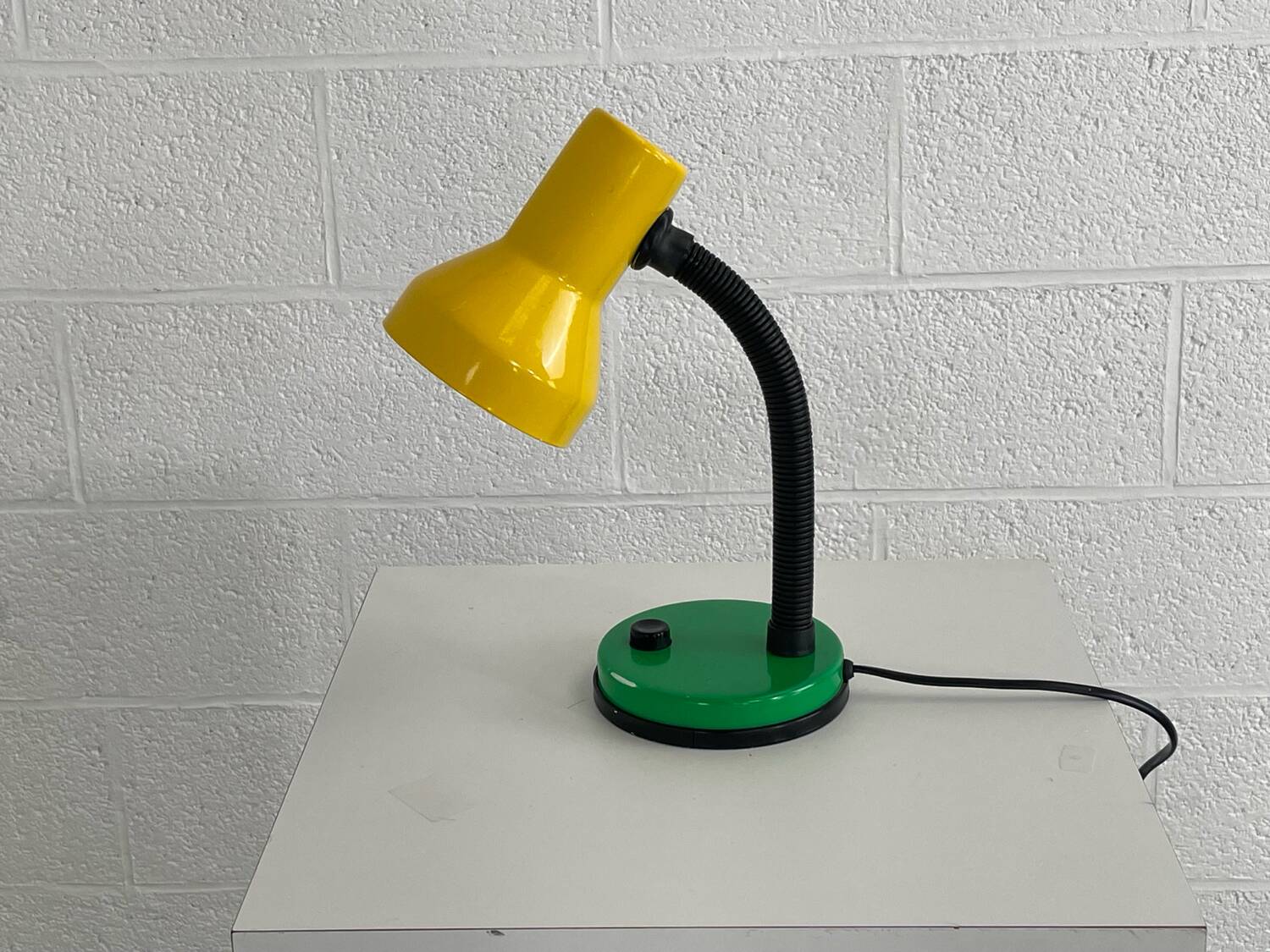 Industrial desk lamp