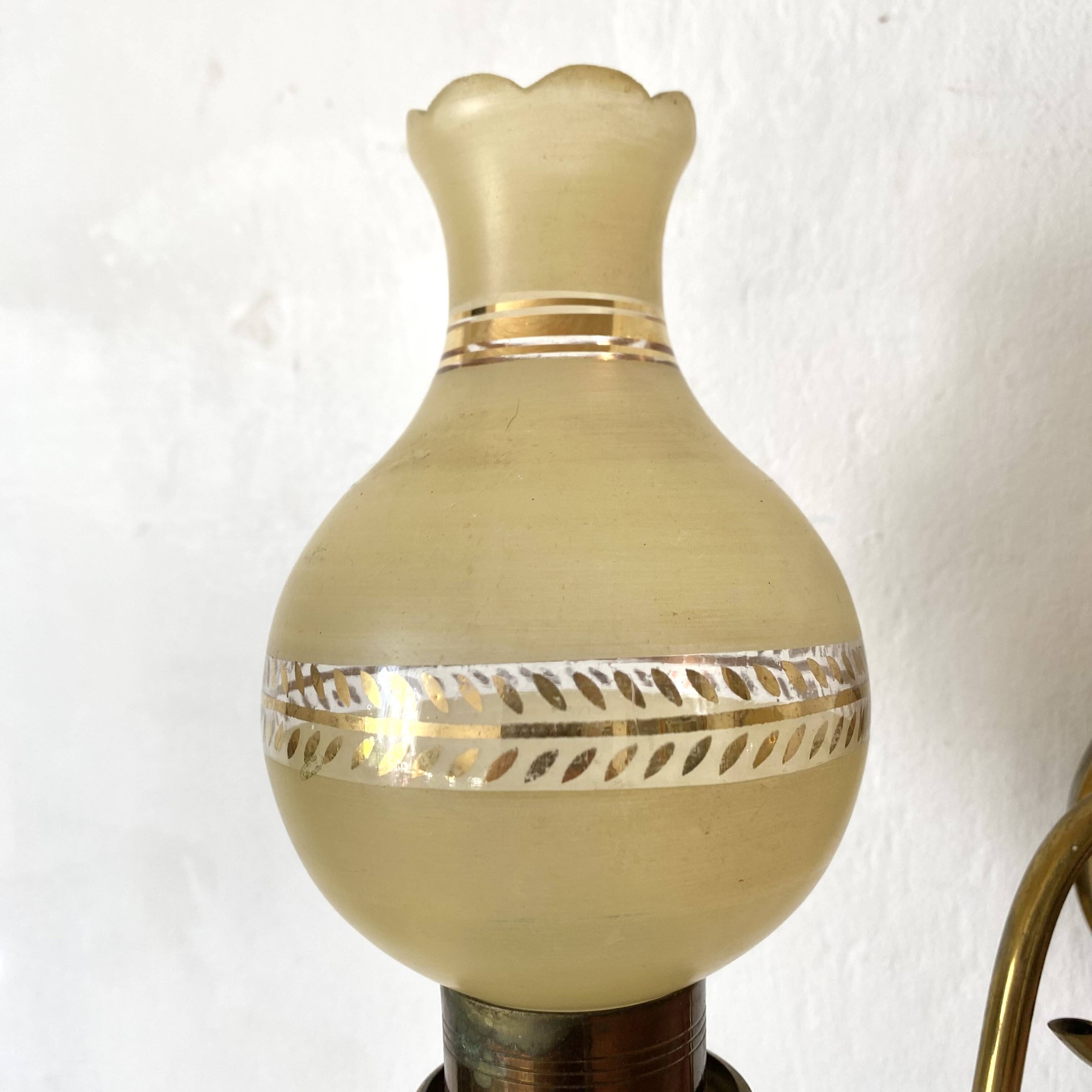 Pair of vintage double sconces