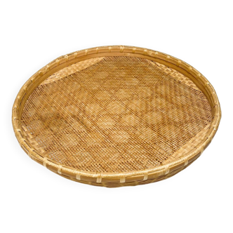 Rattan tray