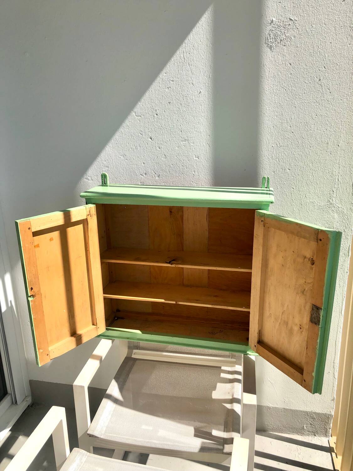 Vintage high cabinet from the 50s/60s