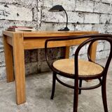 Regain desk in solid elm, 1970s