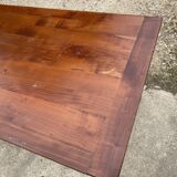 Table de ferme à repas à manger sam en bois massif 1 tiroir 1930 209x80cm