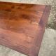 Farmhouse dining table in solid wood with 1 drawer, 1930, 209x80cm.