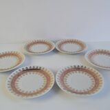 Set of six Cups and Saucers by Epiag 1950