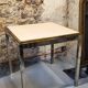 Vintage game table WILLY RIZZO 1970