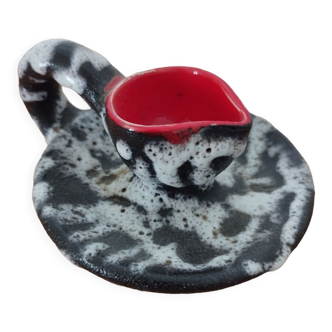 Vallauris Lava candle holder