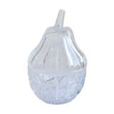 Sugar in vintage crystal shape pear