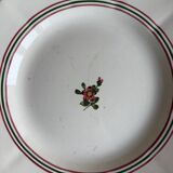 Large round dish Sarreguemines Armelle