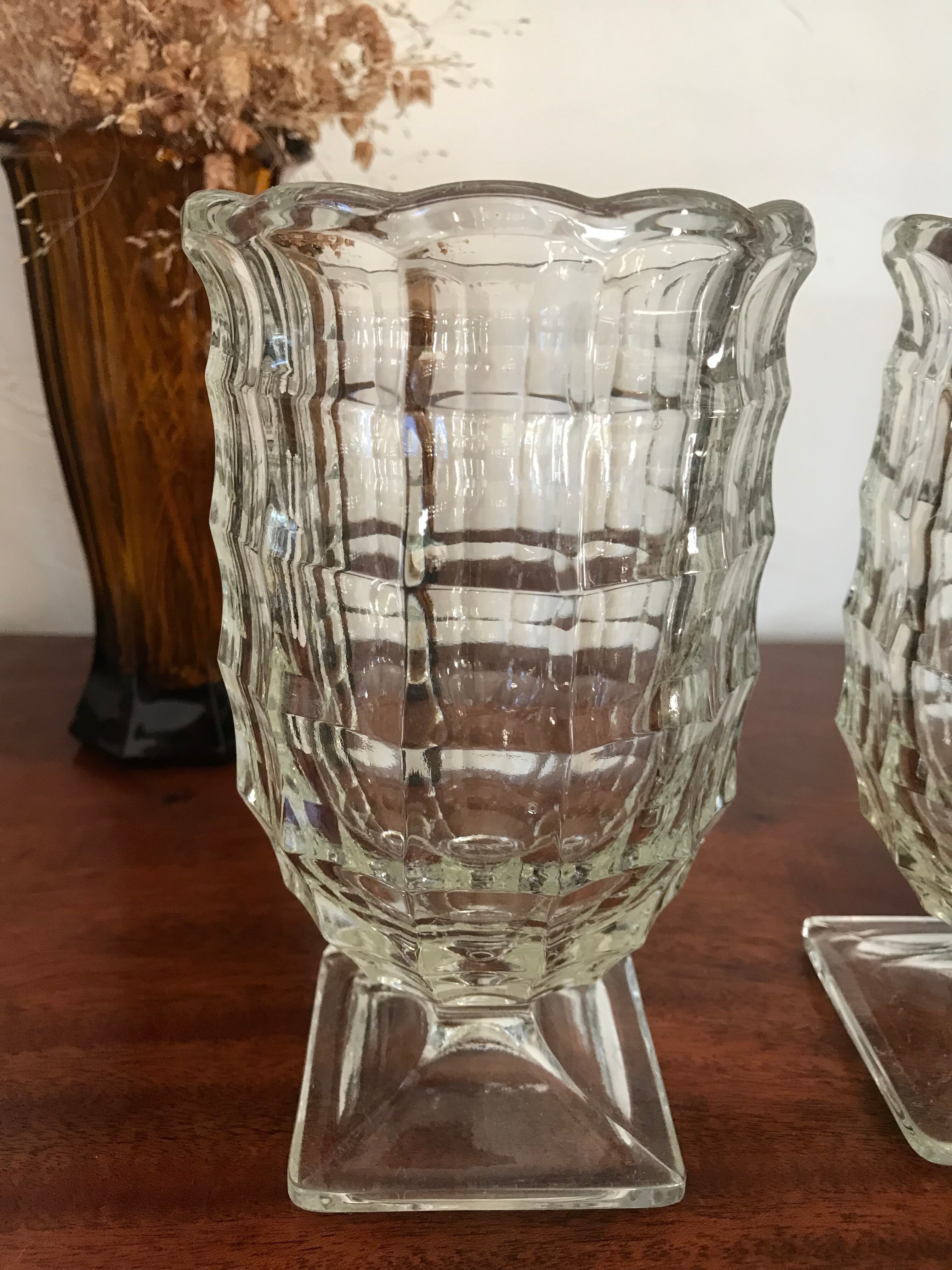 Vase Lobmeyr par Eduard Wimmer-Wisgrill circa 1930