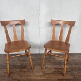 Pair of Baumann bistro chair from 1930 rare barter