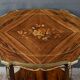 Table de salon guéridon en palissandre, style transition – 1re partie XXe