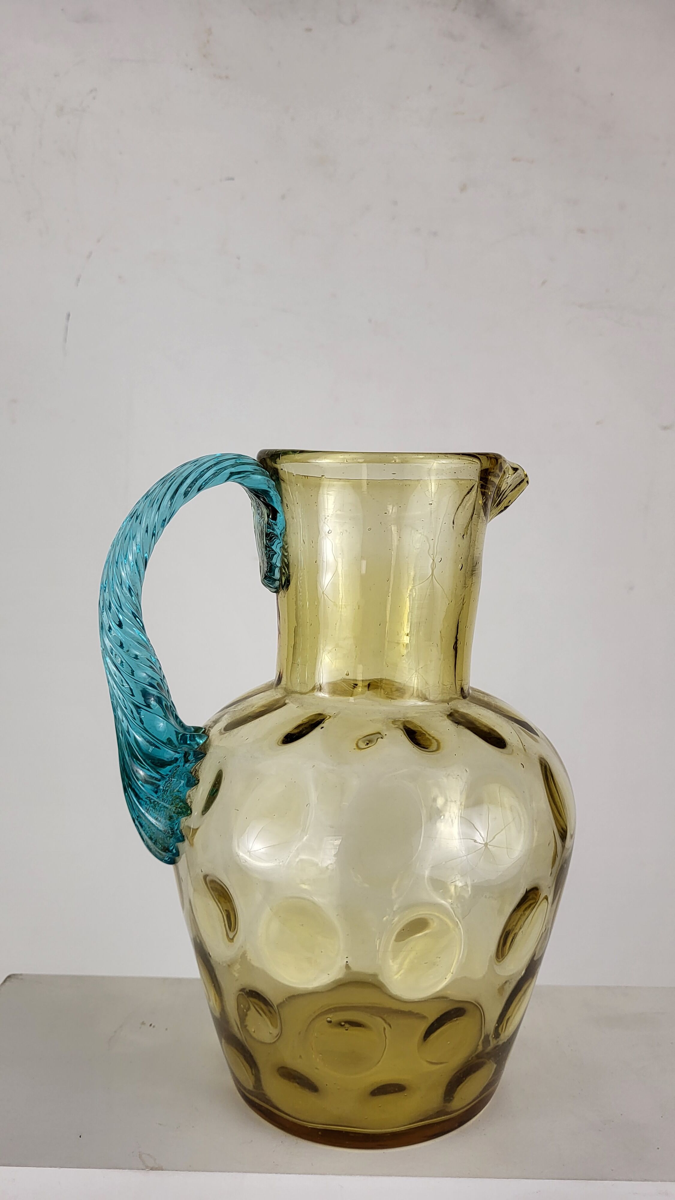 Georges Sand Portieux glass pitcher