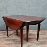 Table 6 legs directoire with mahogany extensions (nineteenth century)