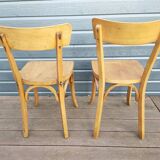 Pair of vintage bistro chairs