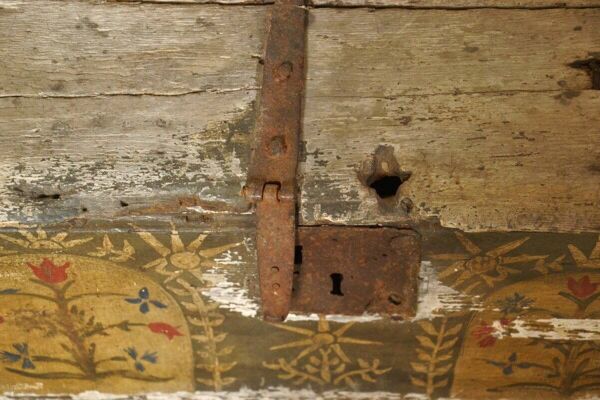 Coffre Alsacien Début 18eme Siècle