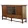 Vintage Danish 1960s modern oak cabinet in the style of Henning Kjærnulf