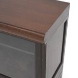 1970s buffet with glass door and drawer