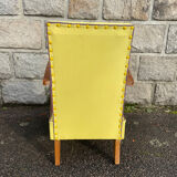 Vintage wooden children's armchair