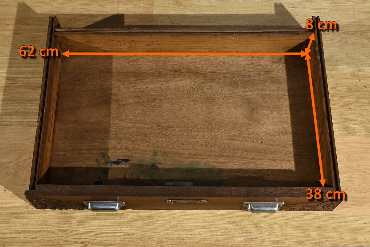 Art Deco Oak Pedestal Desk – 1940