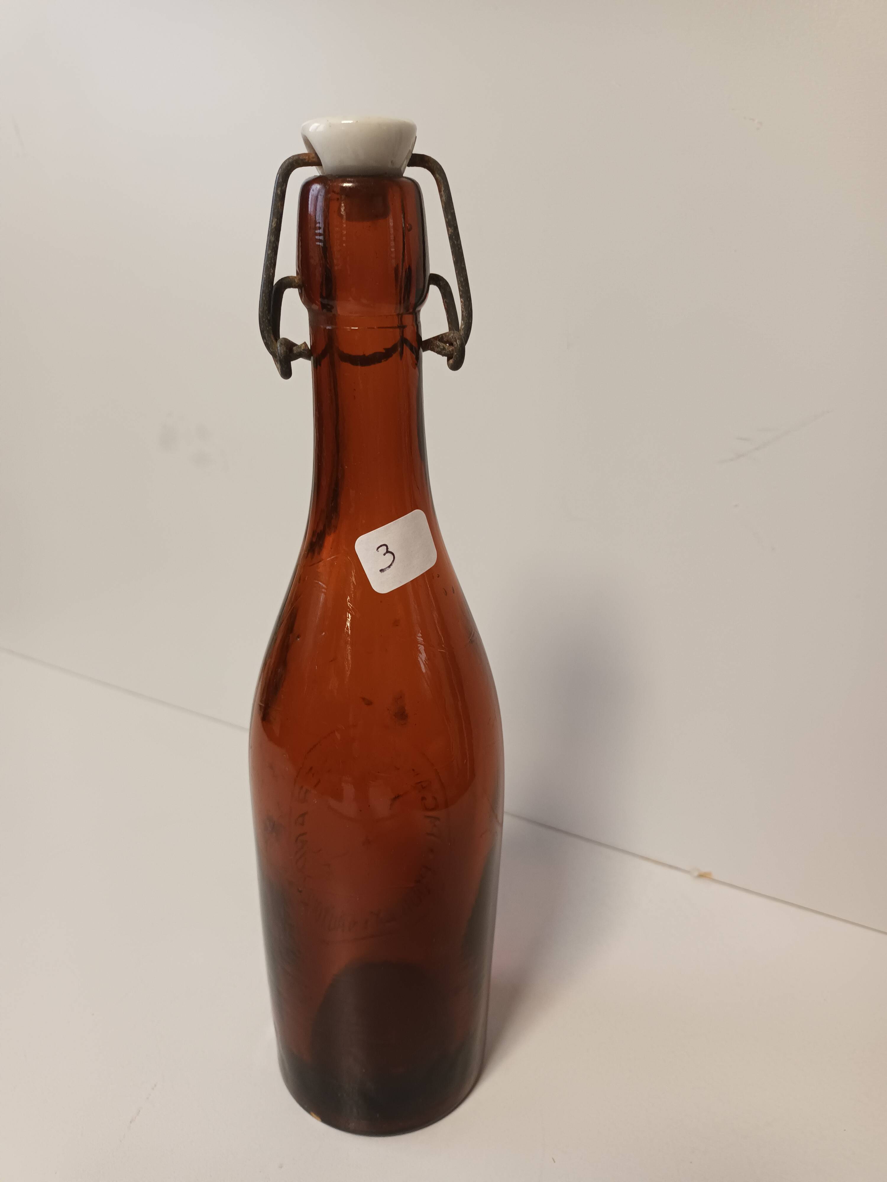 Old glass bottle