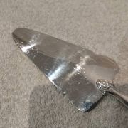 Silver metal pie server Liberty Grand Prix Monaco