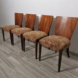 Art Deco Style Dining Chairs by Jindrich Halabala