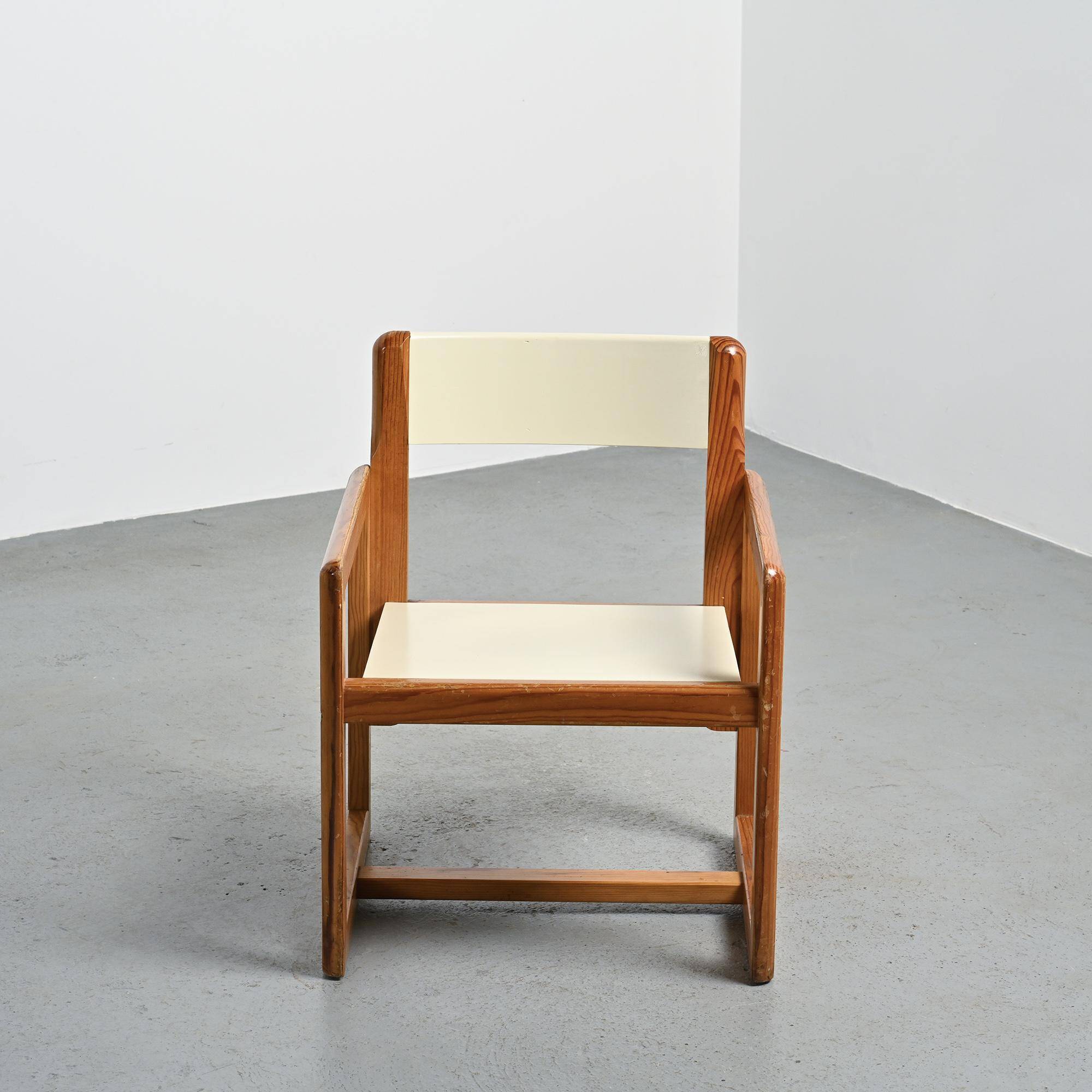 Armchair by André Sornay, circa 1960