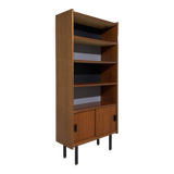 Vintage 60s modernist display cabinet bookcase