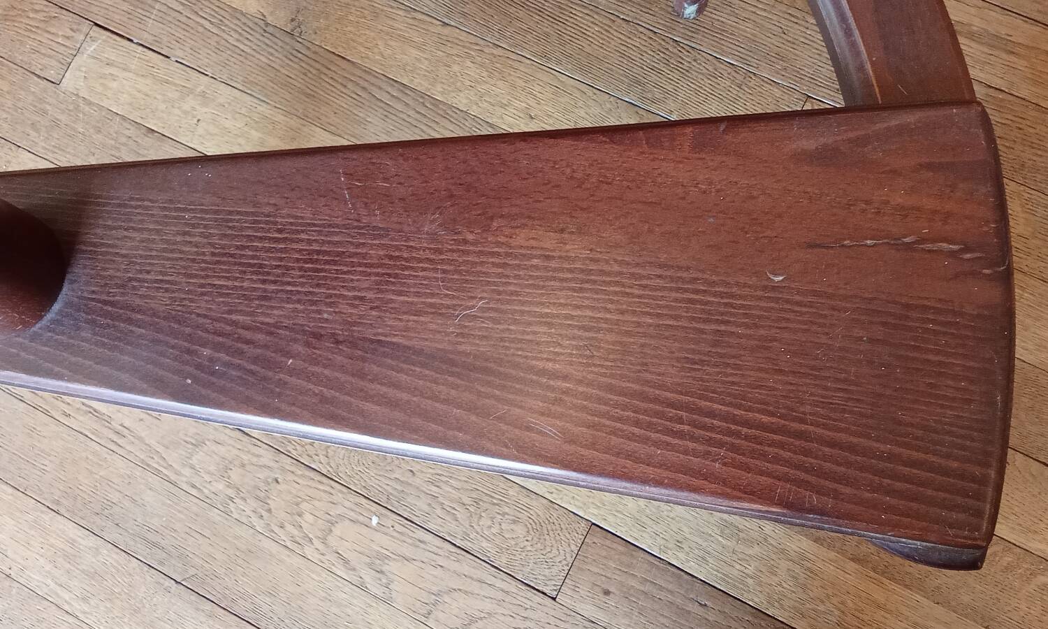 Old library stepladder staircase