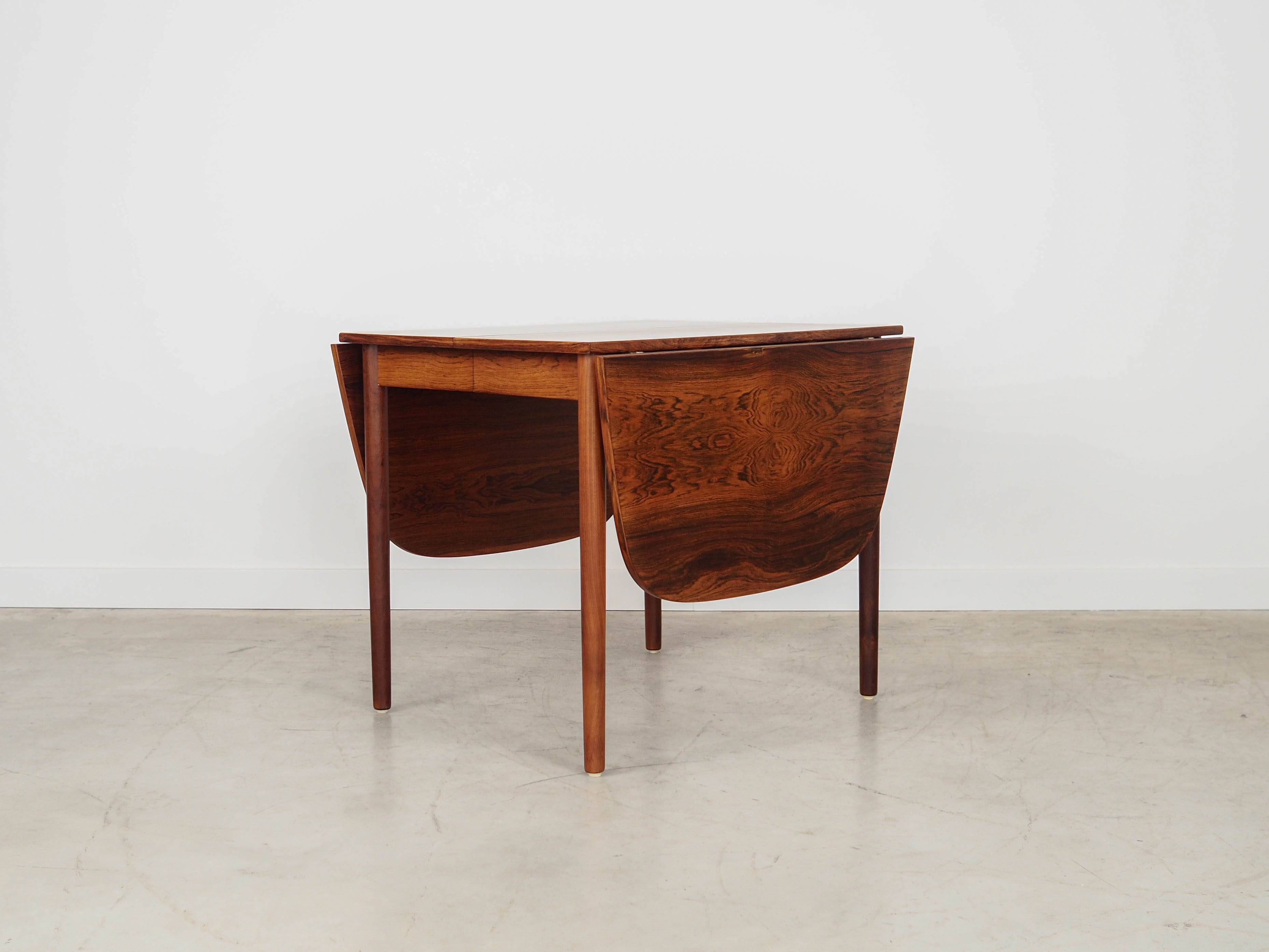 Rosewood table, Danish design, 1970s, production: Denmark