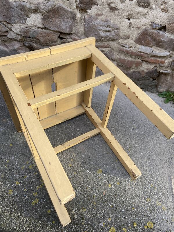 Tabouret shabby chic vintage 50s