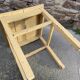 Vintage shabby chic stool 50s