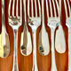 Christofle Cluny, cutlery set of 48 pieces in like-new condition.