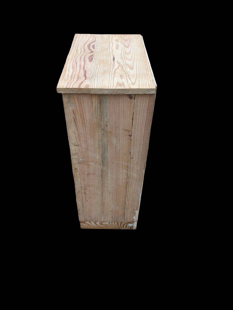 Parisian sideboard in raw pine