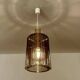 Vintage Glass Pendant Light Limburg, 1970s