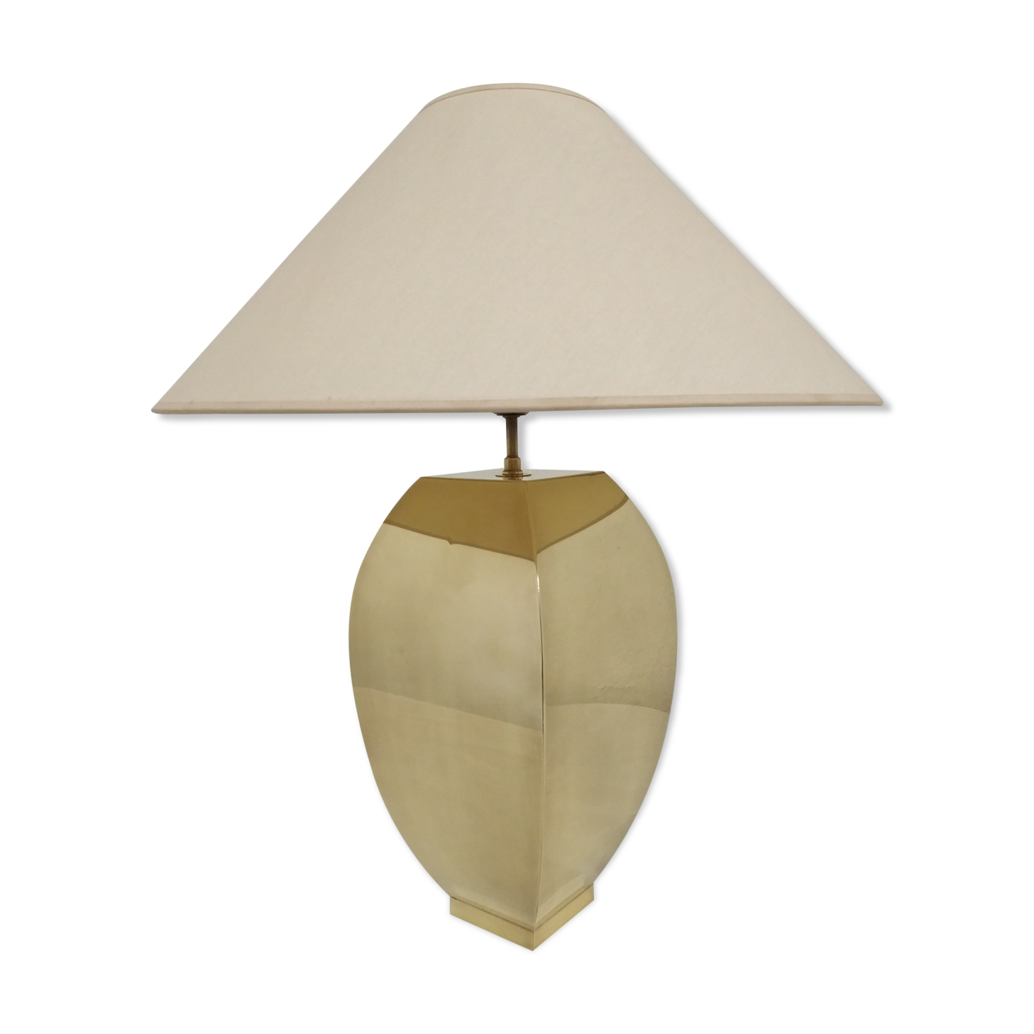 Brass lamp from the 70s/80s