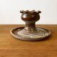 Stoneware candle holder